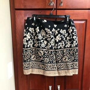 Vintage L’Amodei Floral Wrap Skirt